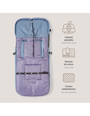 Saco Carro Universal Mod Panda Luna Gris