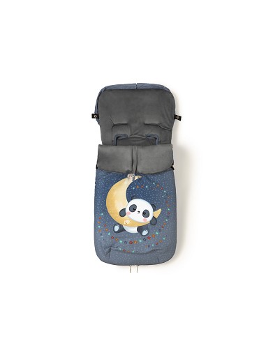 Saco Carro Universal Mod Panda Luna Gris