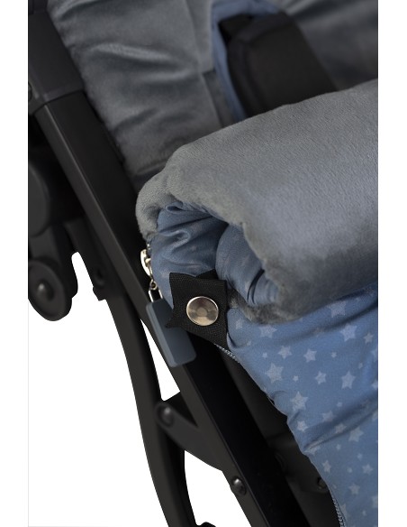 Saco Carro Universal Mod Panda Luna Gris