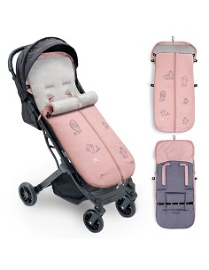 Saco Carro Universal Mod Cactus Rosa