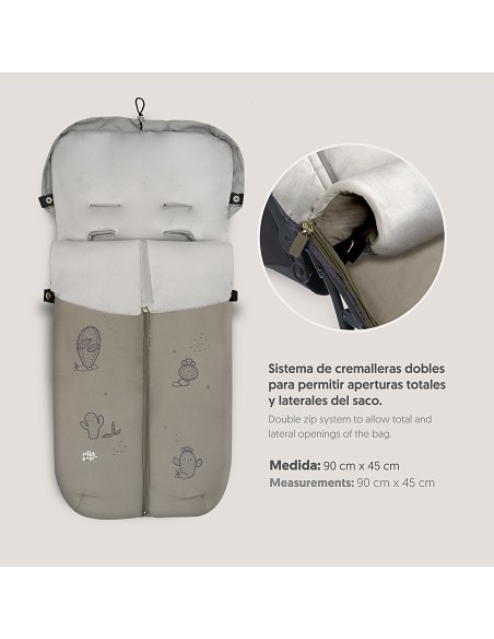 Saco Carro Universal Mod Cactus Verde