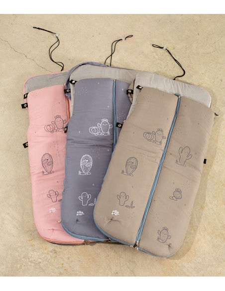 Saco Carro Universal Mod Cactus Gris