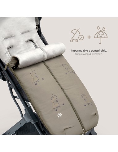 Saco Carro Universal Mod Dino Verde