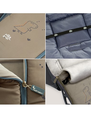 Saco Carro Universal Mod Dino Verde