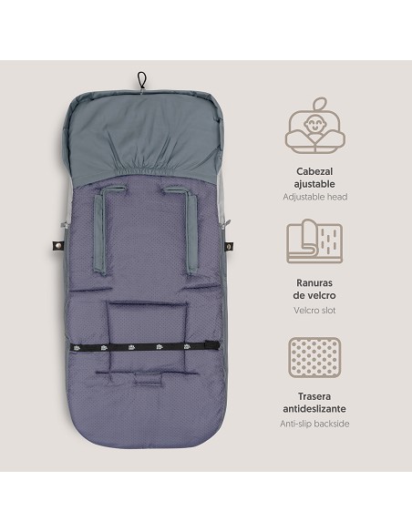 Saco Carro Universal Mod Dino Gris