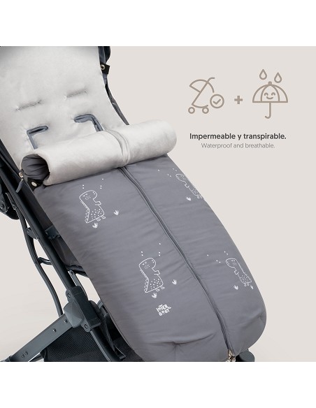 Saco Carro Universal Mod Dino Gris