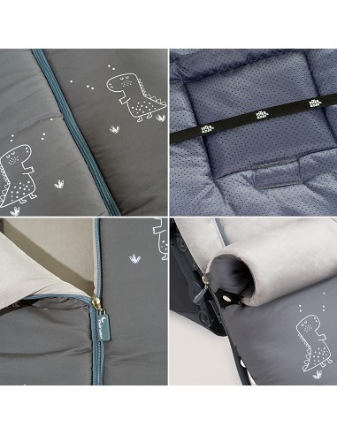 Saco Carro Universal Mod Dino Gris