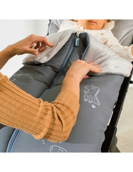 Saco Carro Universal Mod Dino Gris