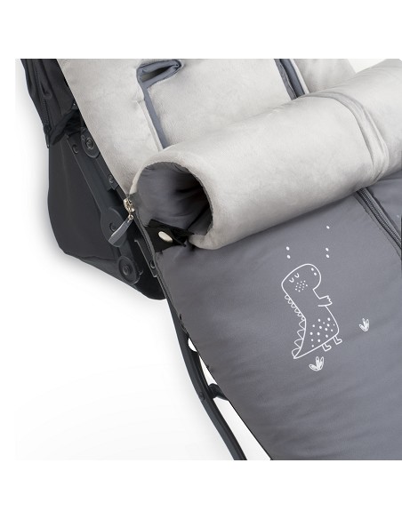 Saco Carro Universal Mod Dino Gris