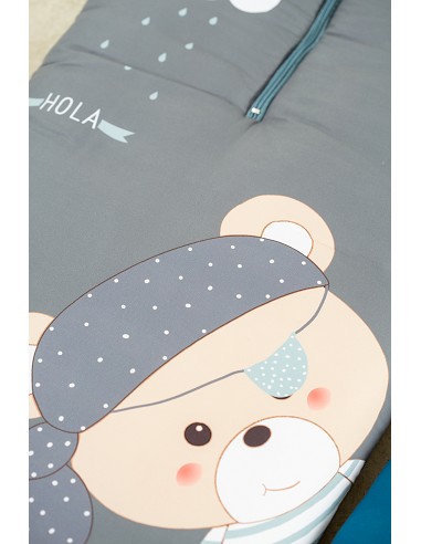 Saco Carro Universal Mod Pirata Gris