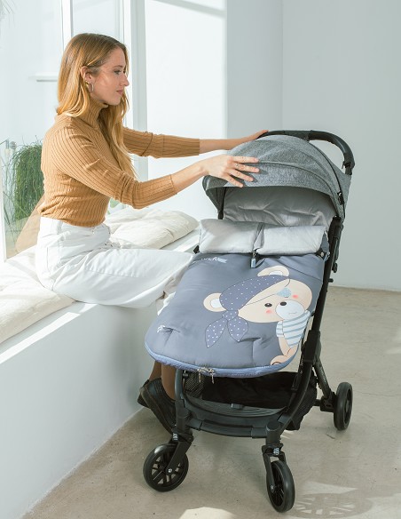 Saco Carro Universal Mod Pirata Gris