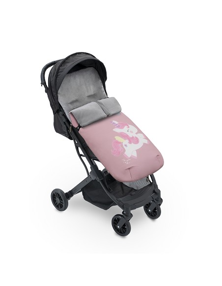 Saco Carro Universal Mod Unicornio Rosa