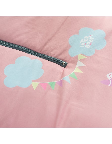 Saco Carro Universal Mod Unicornio Rosa