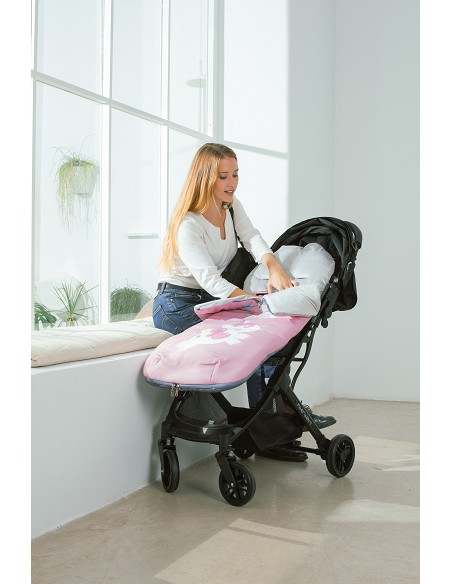 Saco Carro Universal Mod Unicornio Rosa