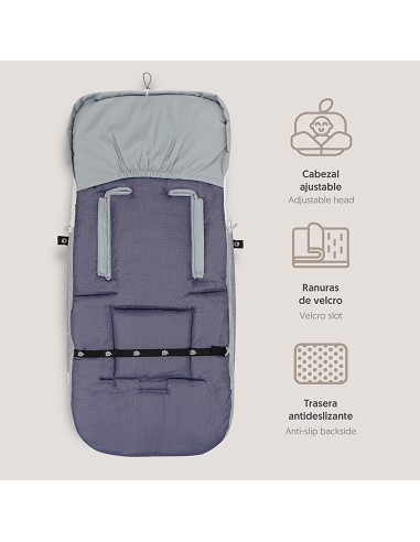 Saco Carro Universal Mod Animalitos Gris