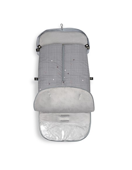 Saco Carro Universal Mod Animalitos Gris