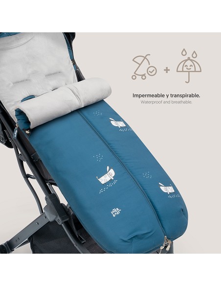 Saco Carro Universal Mod Perritos Azul