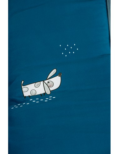 Saco Carro Universal Mod Perritos Azul