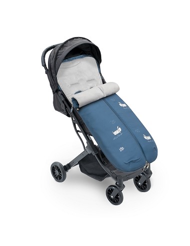 Saco Carro Universal Mod Perritos Azul