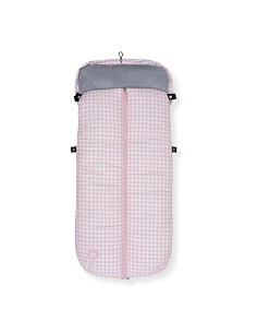 Saco Carro Universal Estampado Vichy Rosa 2