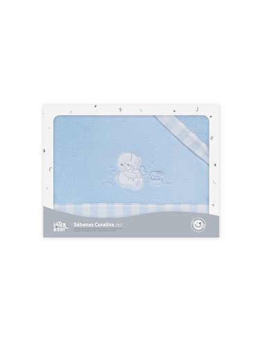 Triptico Coche Coralina Mod Honey Bear Azul