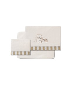 Triptico Coche Coralina Mod Honey Bear Beig