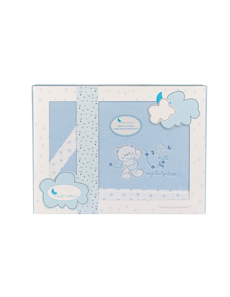 Juego 3 Pcs Coche Coralina Mod Baby Love Azul