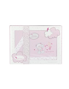 Juego 3 Pcs Coche Coralina Mod Baby Love Rosa