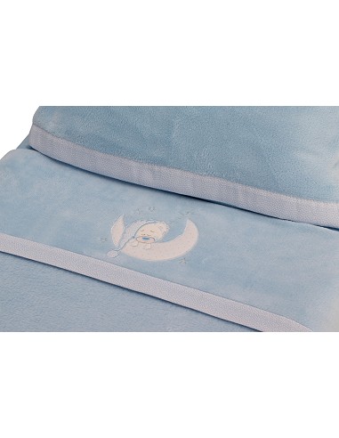 Juego 3 Pcs Coche Coralina Mod Bear Sleeping Azul