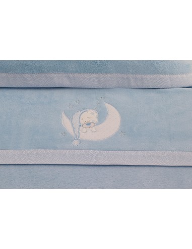 Juego 3 Pcs Coche Coralina Mod Bear Sleeping Azul