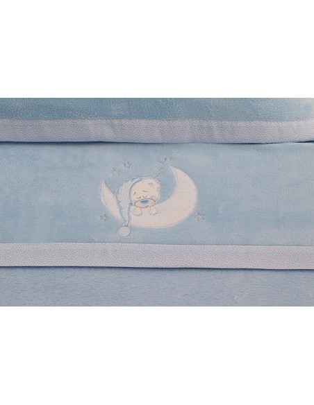 Juego 3 Pcs Coche Coralina Mod Bear Sleeping Azul