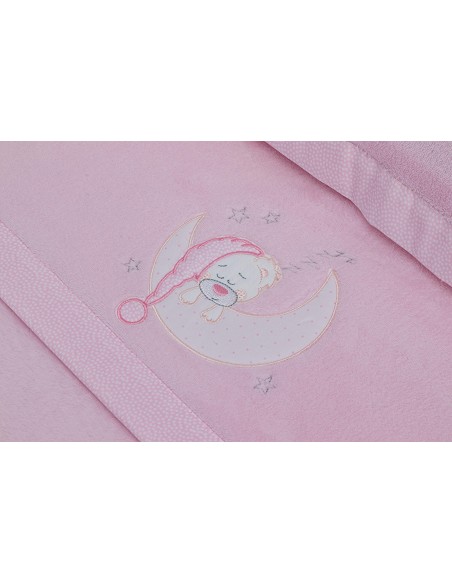 Juego 3 Pcs Coche Coralina Mod Bear Sleeping Rosa