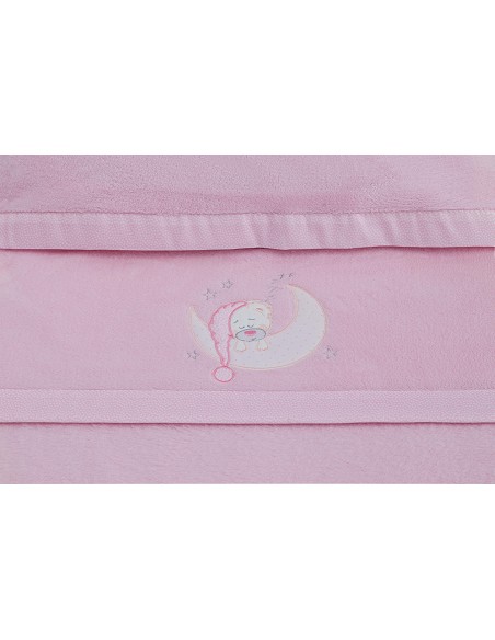 Juego 3 Pcs Coche Coralina Mod Bear Sleeping Rosa