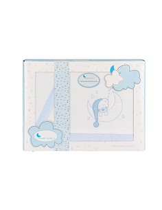 Juego 3 Pcs Coche Coralina Mod Bear Sleeping Bco/Azul