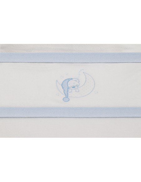 Juego 3 Pcs Coche Coralina Mod Bear Sleeping Bco/Azul