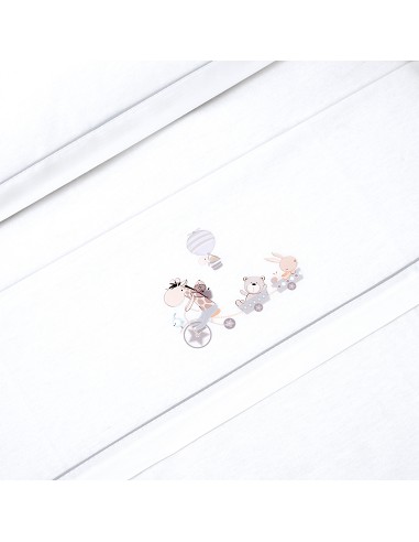 Triptico Coche Franela Modelo Jirafa Bicicleta...