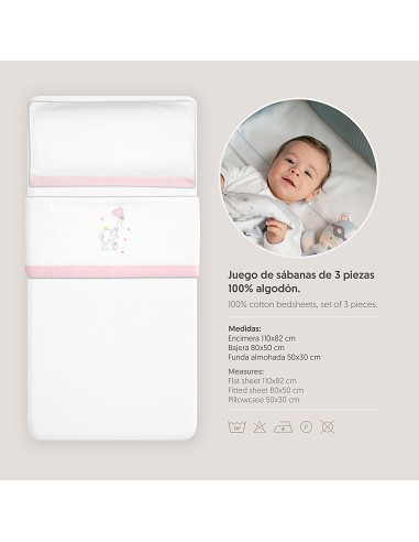 Triptico Coche Franela Elefante Globo Corazon...